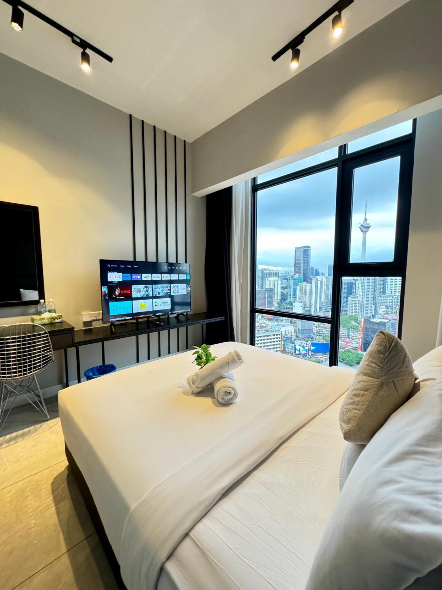 Apartamento Axon Infinity Pool Kl Kuala Lumpur Exterior foto