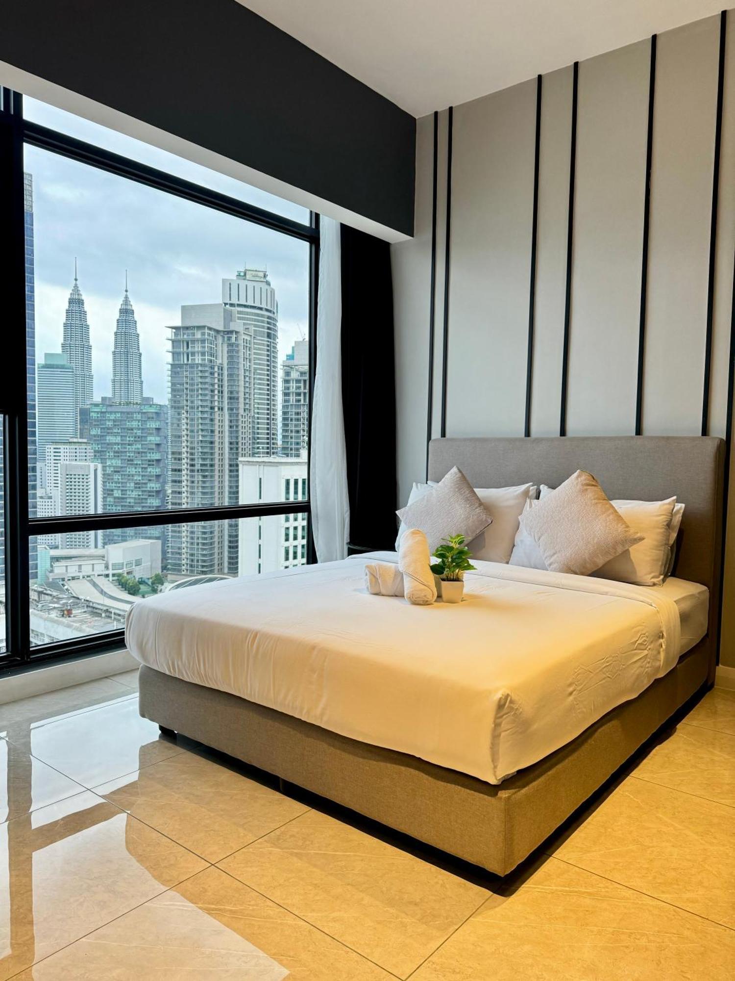 Apartamento Axon Infinity Pool Kl Kuala Lumpur Exterior foto