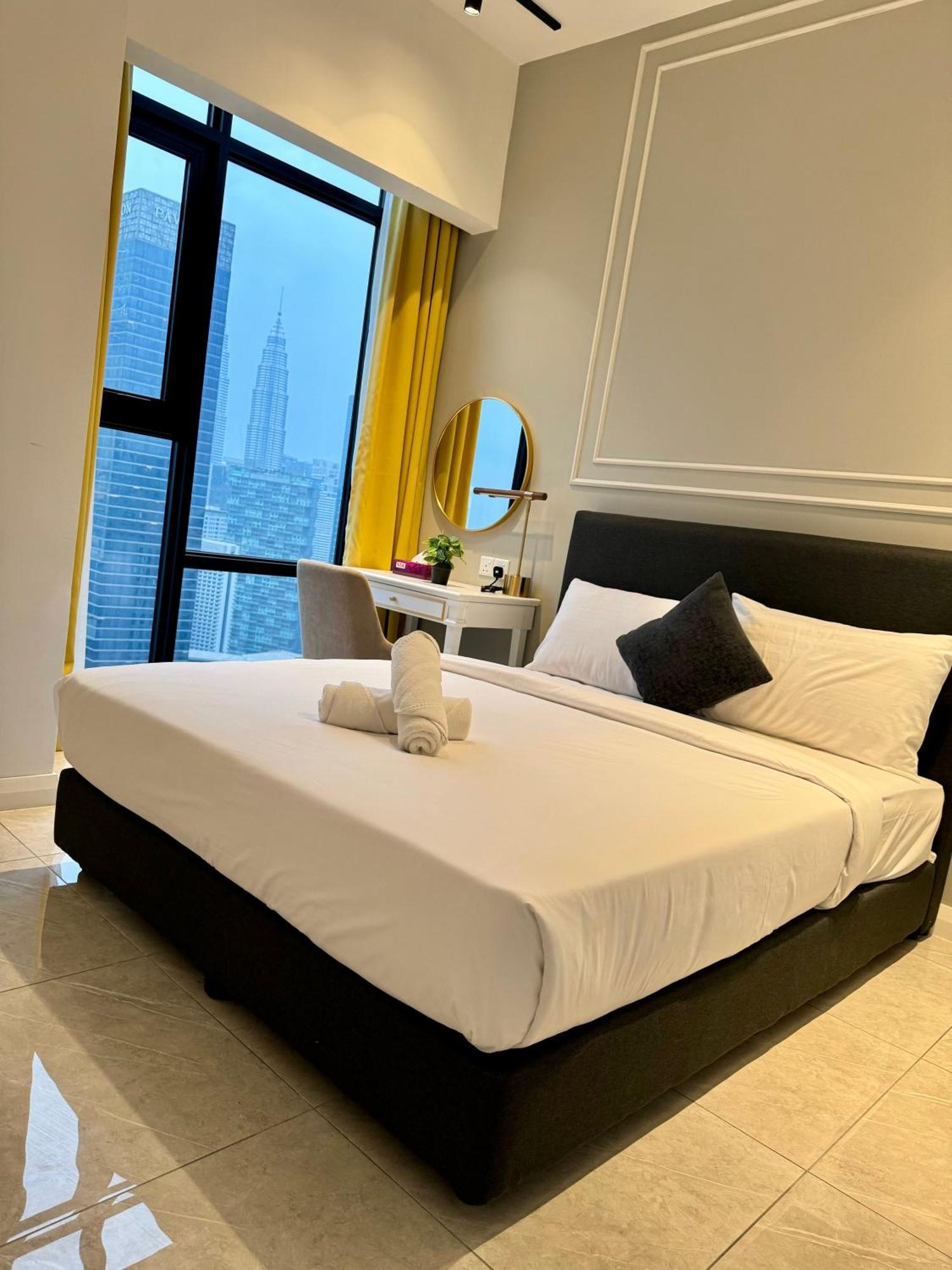 Apartamento Axon Infinity Pool Kl Kuala Lumpur Exterior foto