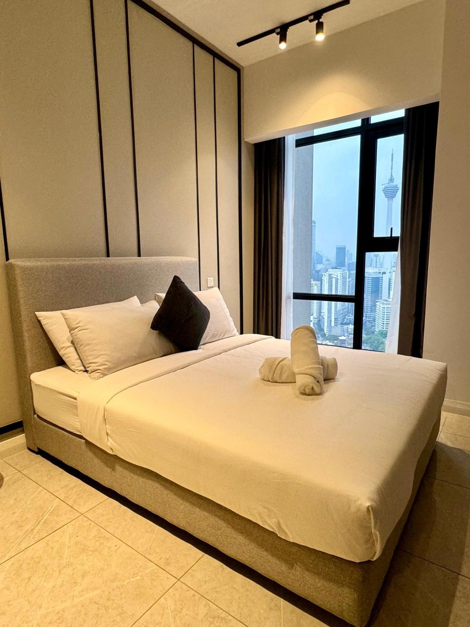Apartamento Axon Infinity Pool Kl Kuala Lumpur Exterior foto