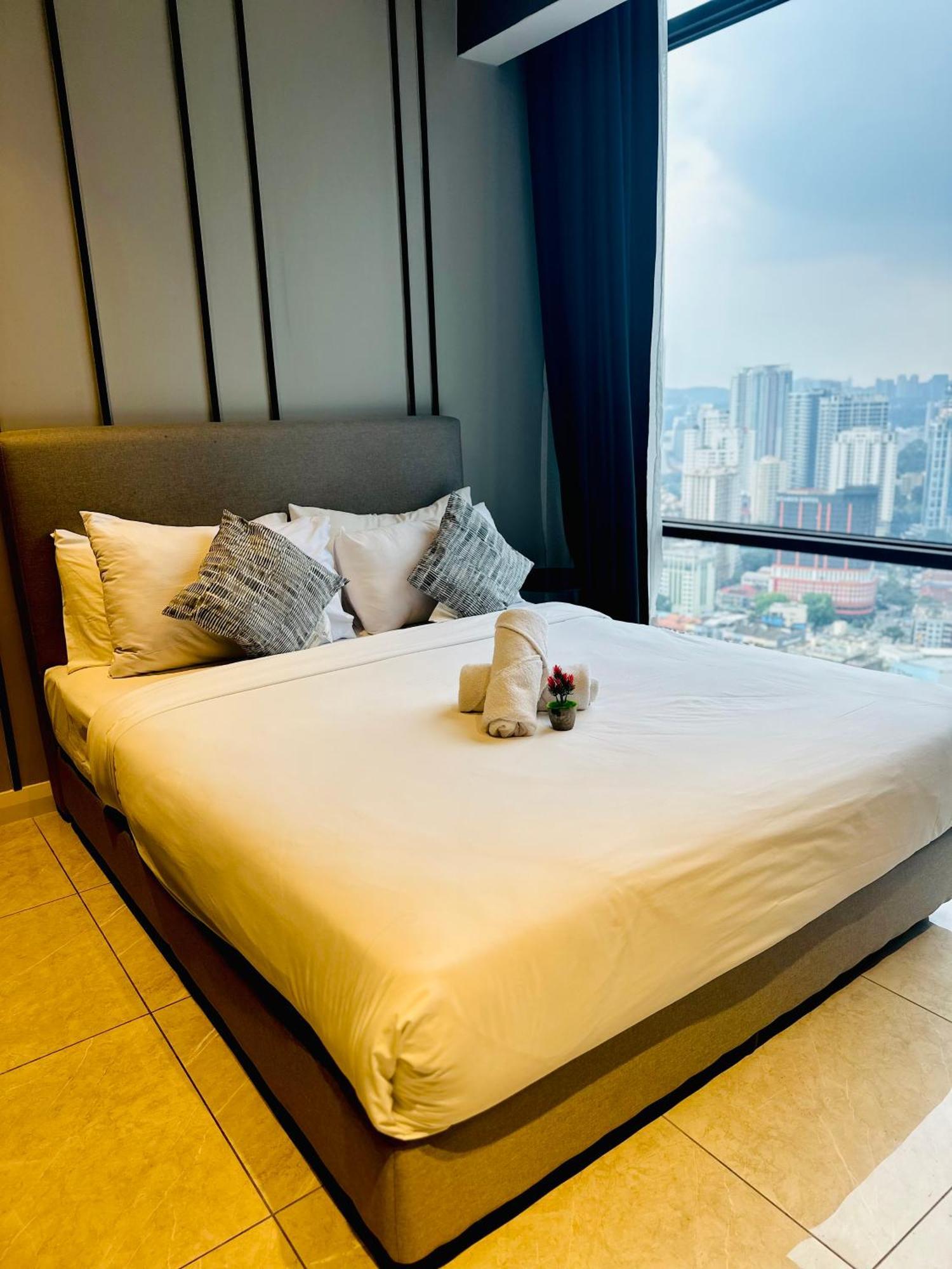 Apartamento Axon Infinity Pool Kl Kuala Lumpur Exterior foto